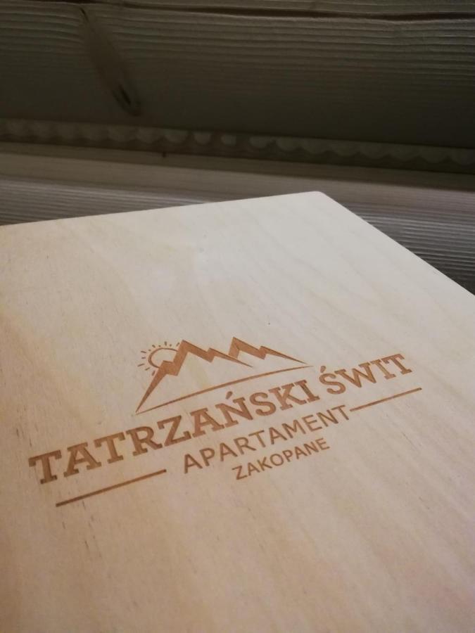 Apartament Tatrzanski Swit Z Tarasem 20M2, Garazem Podziemnym, Grota Solna Zakopane Buitenkant foto
