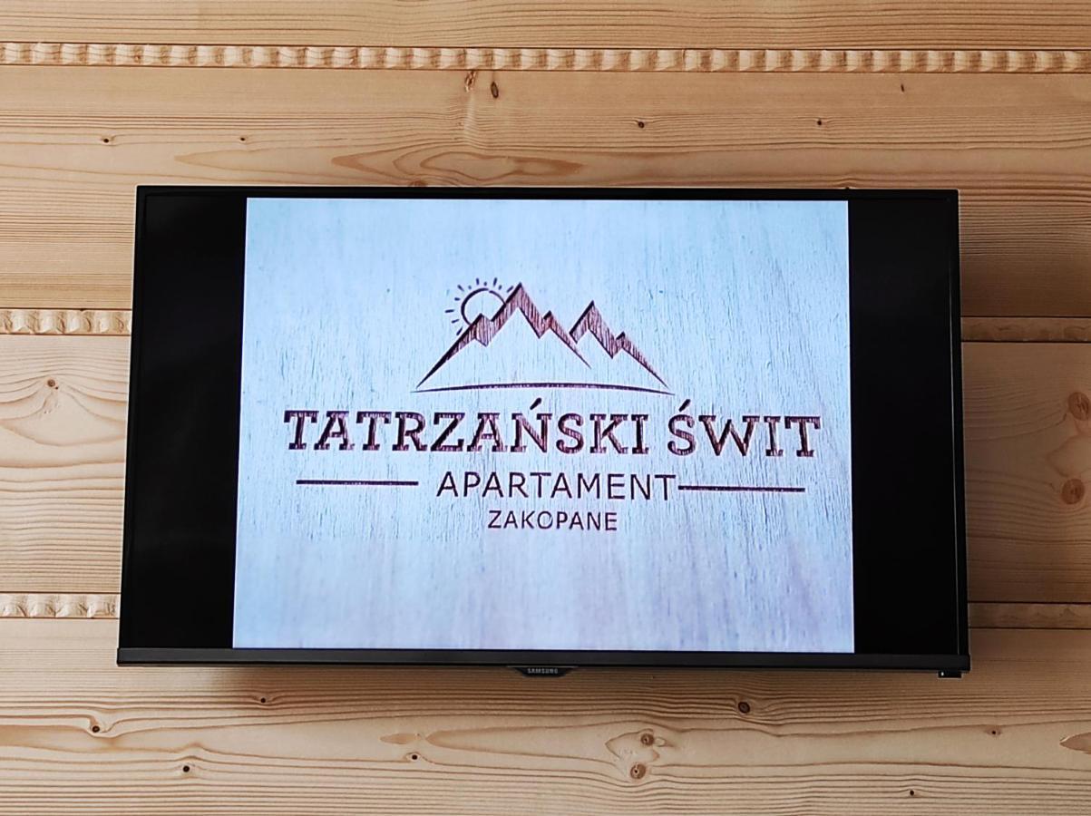 Apartament Tatrzanski Swit Z Tarasem 20M2, Garazem Podziemnym, Grota Solna Zakopane Buitenkant foto